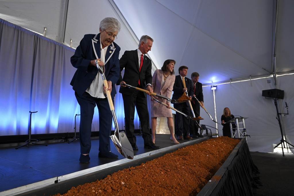 Groundbreaking at Lockheed Martin